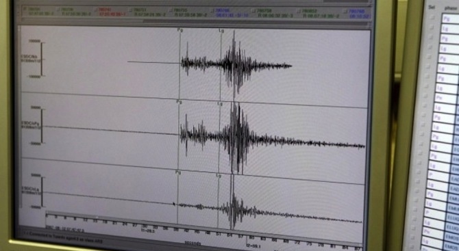 Земетресение от 4,5 по Рихтер в Южна Гърция