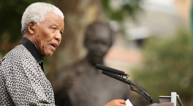 В Лондон показват наследството на Нелсън Мандела