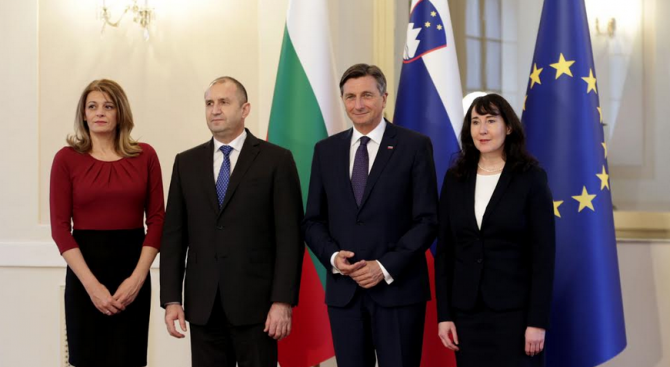 Радев: Нивото на амбиции за отношенията между Словения и България е високо