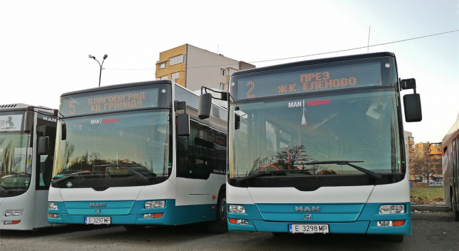 Транспортът в Благоевград ще бъде само с електронни табели