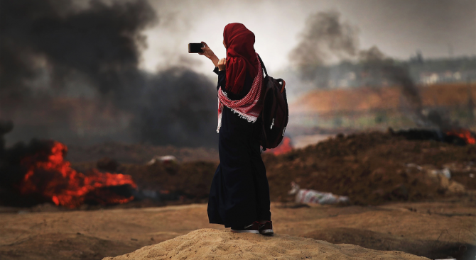 Обстрелът в района на ивицата Газа продължава, въпреки обявеното спиране на огъня 