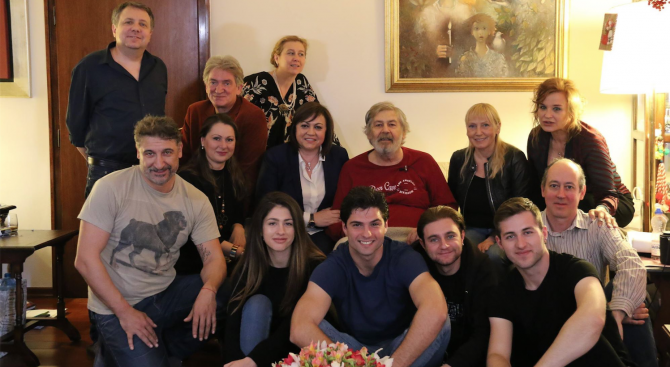 Нинова и Йончева поздравиха Стефан Данаилов по случай Международния ден на театъра