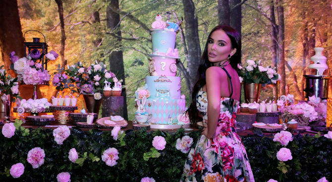 Николета Лозанова вдигна пищен купон за рождения ден на дъщеря си