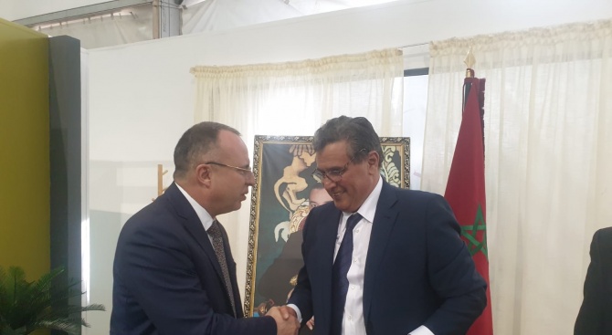Румен Порожанов обсъди с мароканския си колега Азиз Ахануш възможностите за увеличаване на стокообмена