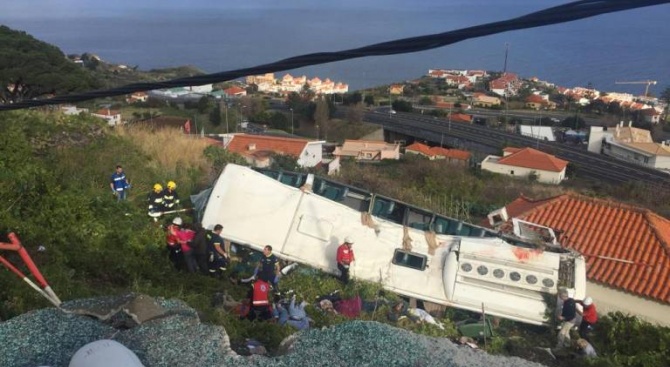 Разследват причините за катастрофата на остров Мадейра