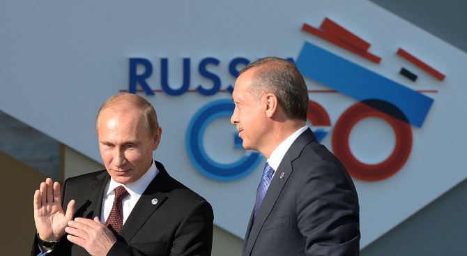 Путин и Ердоган обсъдиха ситуацията в Сирия по телефона