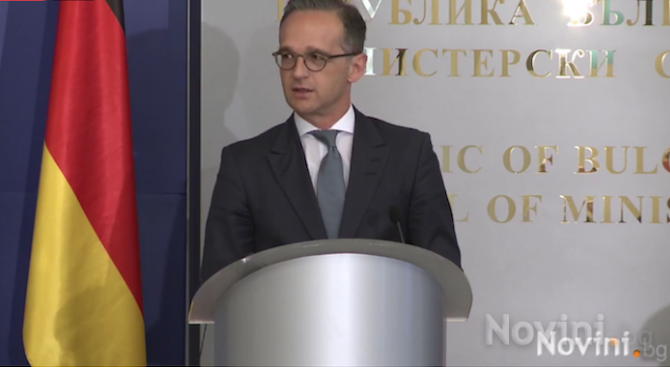 Германският външен министър: България е силен проевропейски партньор, намиращ се в сърцето на Европа