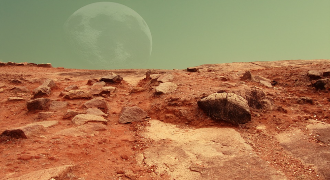 Учени откриха уникален феномен на Марс