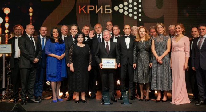 Връчиха петите юбилейни награди "КРИБ – Качество, Растеж, Иновации от България”