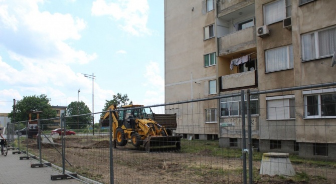 Изграждат се нови паркинги в Ямбол