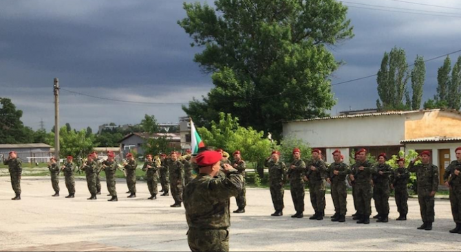 Новоприети военнослужещи положиха военна клетва в Хасково