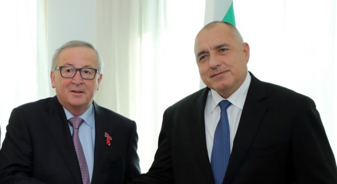 Жан-Клод Юнкер и Борисов приветстват важния етап, който бе достигнат за газовия хъб „Балкан”