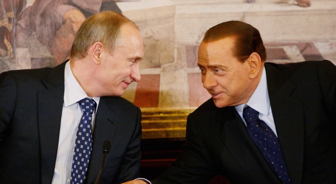 Берлускони изпрати Путин