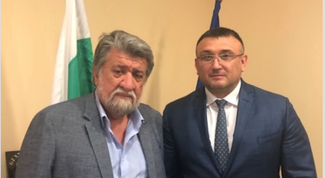 Вежди Рашидов се срещна с министъра на вътрешните работи Младен Маринов