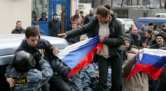Над 630 са задържаните на протеста в Москва