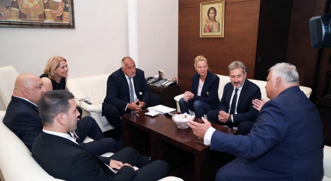 Борисов се срещна с президента на Международната федерация по борба Ненад Лалович