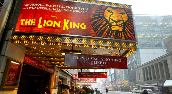 Филмът "Цар Лъв" остана начело в бокс-офис класацията на Северна Америка