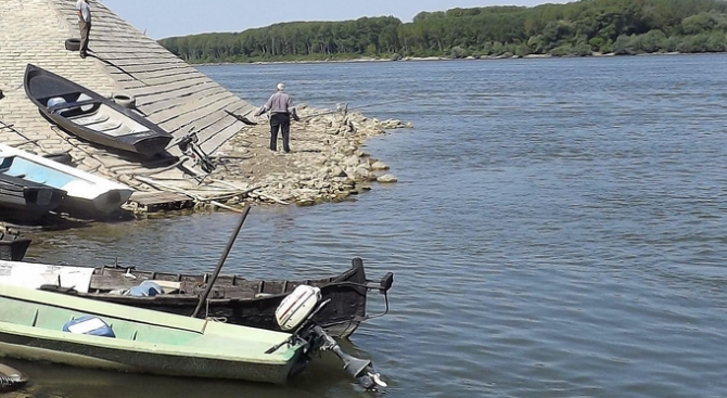 Нивото на река Дунав се е понижило при Ново село 