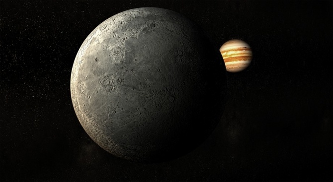 Мощен челен сблъсък обяснява странното ядро на Юпитер 