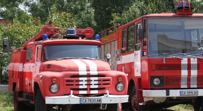 Овладян е пожарът край софийското село Реброво
