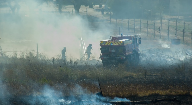 Опасност от пожари в 14 области в страната 