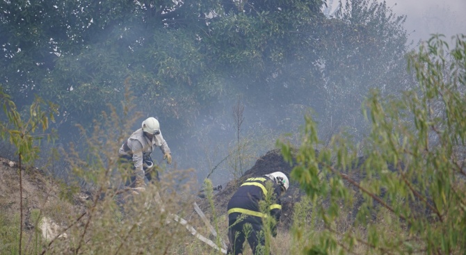Актуална информация за пожарите край селата Еленово, Сокол и Радево