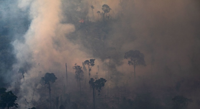 Туземците са на предна линия в борбата с пожарите в Амазония
