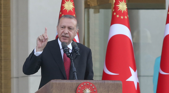 Ердоган: Няма развита страна, която да не притежава ядрени ракети