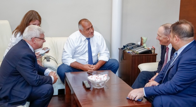 Борисов проведе среща с президента на Световната медицинска организация проф. Леонид Айделман