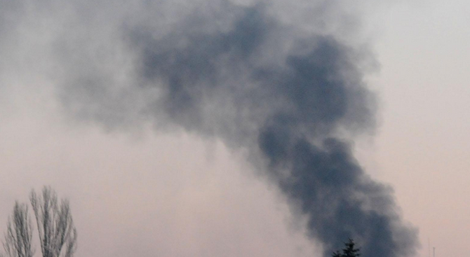 Ето какво е качеството на въздуха в Шумен след пожара в склад за гуми