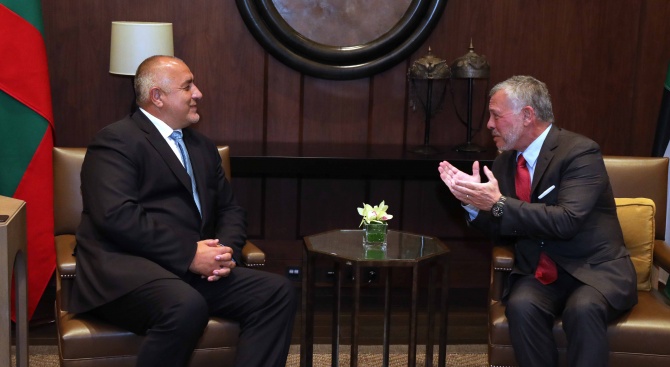 Борисов и кралят на Йордания договориха домакинство на България по процеса "Акаба"  през 2020 година
