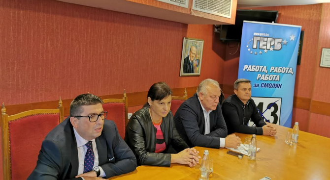 Кандидатът за кмет от ГЕРБ Николай Мелемов проведе среща с бизнеса в Смолян