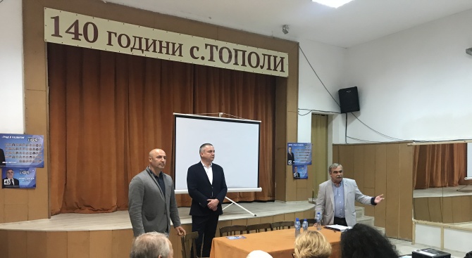 Кандидатът на ГЕРБ за кмет на Варна Иван Портних: Село Тополи ще има нова детска градина
