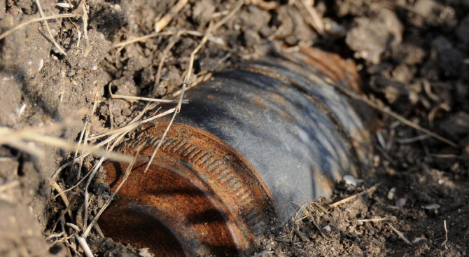 Намериха снаряд от Втората световна война в плевенско село 