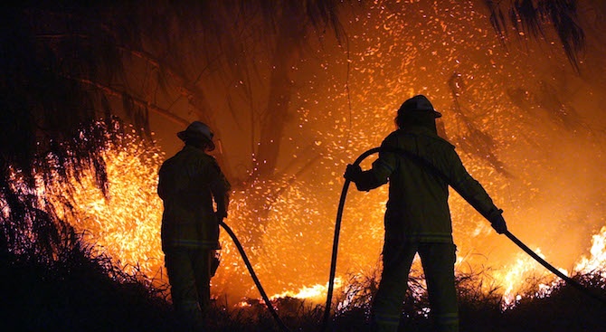Пожарите в Австралия изпепелиха имот на Ръсел Кроу 