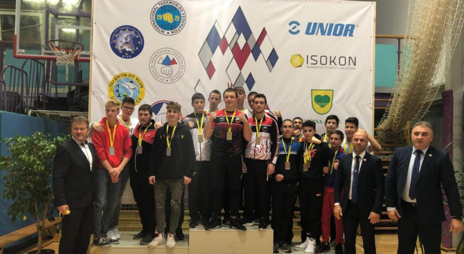 Осем медала за Таекуондо клуб "Хоук-Банско" на Словения Оупън 2019 г.