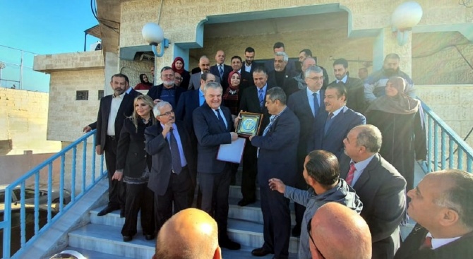 Румен Петков връчи на кмета на йорданския град Зарка послание от кмета на Плевен за побратимяване на двата града