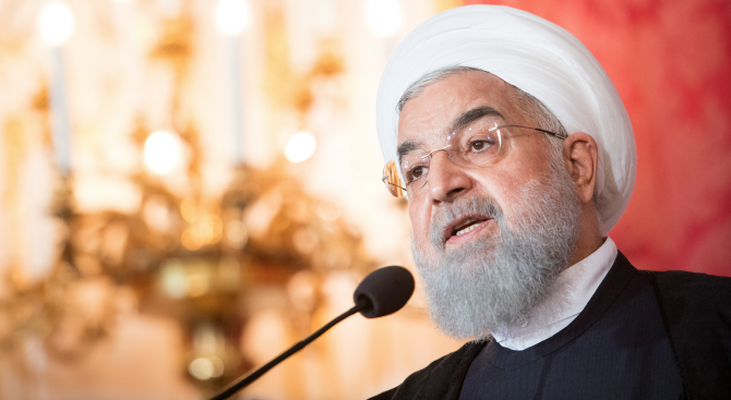 Рохани към Тръмп: Никога не заплашвайте иранската нация