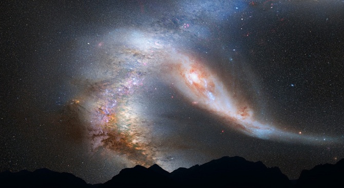 Астрономи откриха огромна вълна от звездообразуващи газове в Млечния път