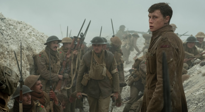 Номинираният за Оскар "1917" - eдна лична история за войната