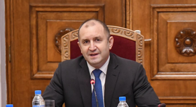 Румен Радев с отчет за трите години от встъпването си в длъжност