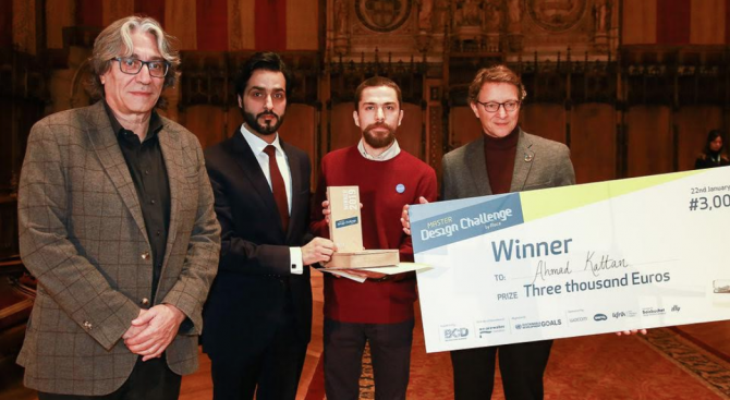 Ahmad Alkattan от ОАЕ е победител в световния финал на Roca Master Design Challenge