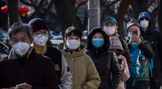 Вдигат нова фабрика за маски за шест дни в Пекин 