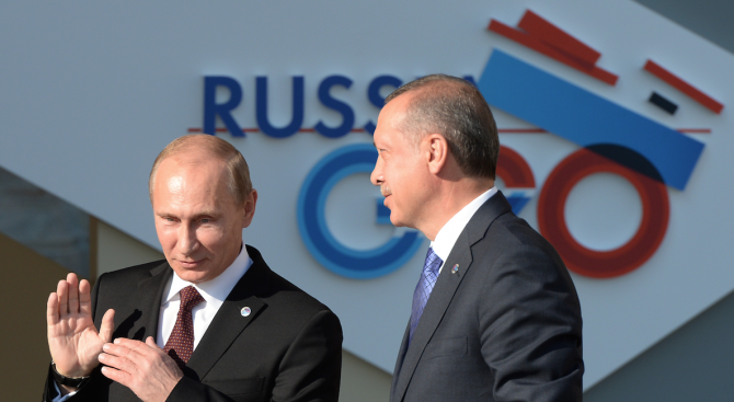 Путин и Ердоган обсъдиха по телефона Сирия и Либия