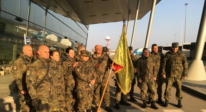 Четиридесети български военен контингент се включи в мисия на НАТО в Афганистан