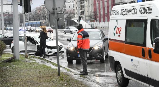 Катастрофа на възлово кръстовище в София