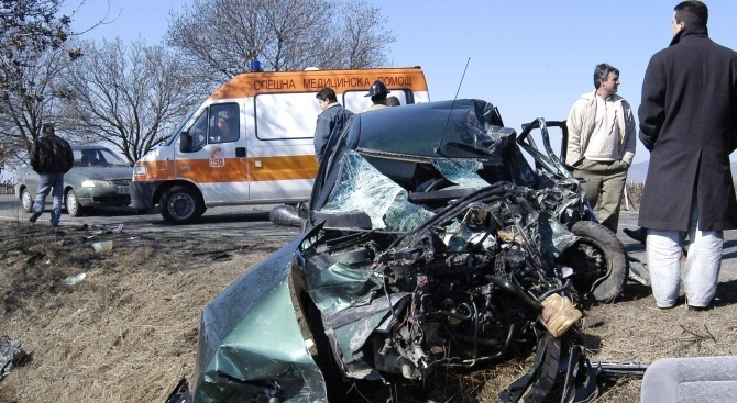 Катастрофа край Сунгурларе, шофьор е ранен 
