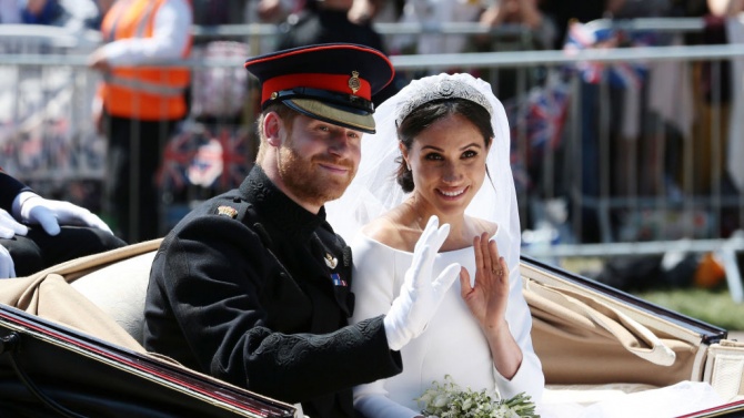 Принц Хари и Меган Маркъл отбелязват две години от сватбата си