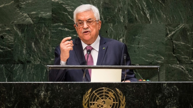  Палестинският президент Махмуд Абас: Няма да спазваме споразуменията с Израел и САЩ