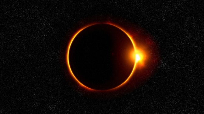 Слънчево затъмнение „Огнен пръстен”